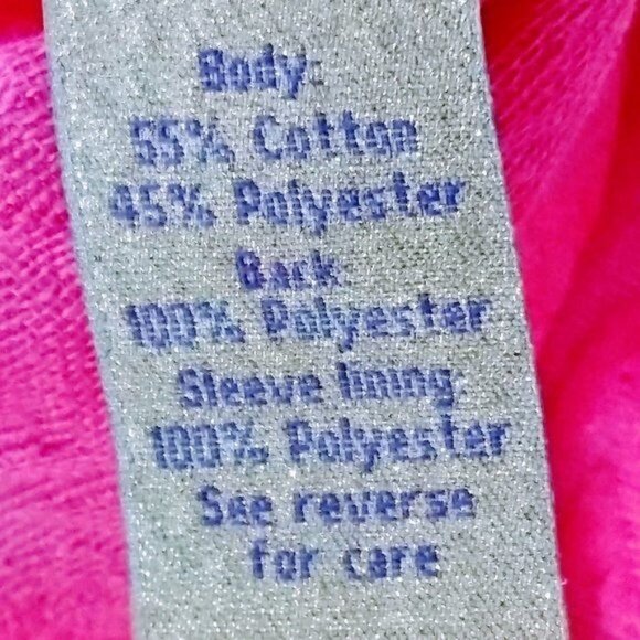 Princess Vera Wang Coral Textured Star Print Blazer Size Junior’s Large NWT - Picture 7 of 10